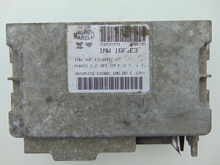 фото №1, Компьютер iaw16f.e3 46545152 fiat punto 1.2