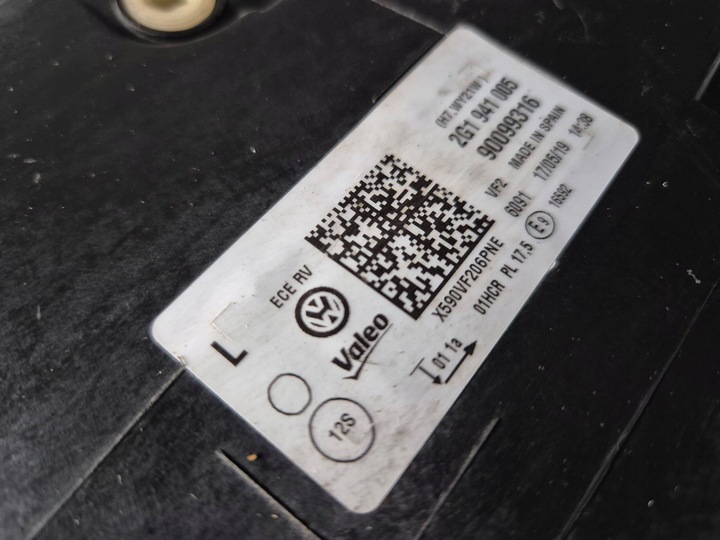 фото №11, Volkswagen polo vi h7 лампа передня права 2g1941005