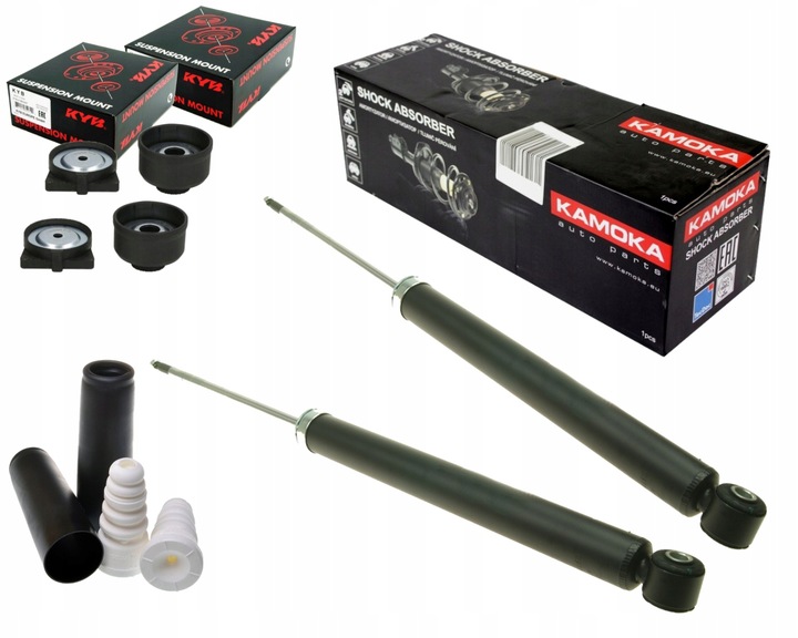 фото №1, Kamoka 2x амортизатори подушки захисні накладки i відбійники ford focus i mk1 зад