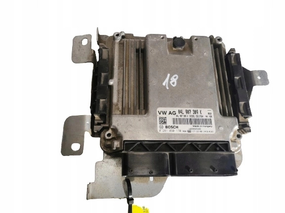 фото №7, Vw caddy 2.0tdi 0281030170 04l907309k комп'ютер ecu