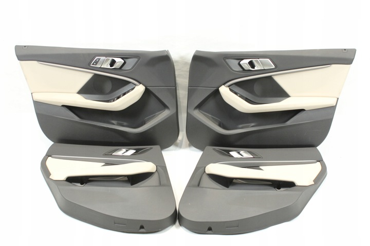 фото №11, Сидіння диван обшивки салон спортивні сидіння бежево-сірий bmw f44 гран купе