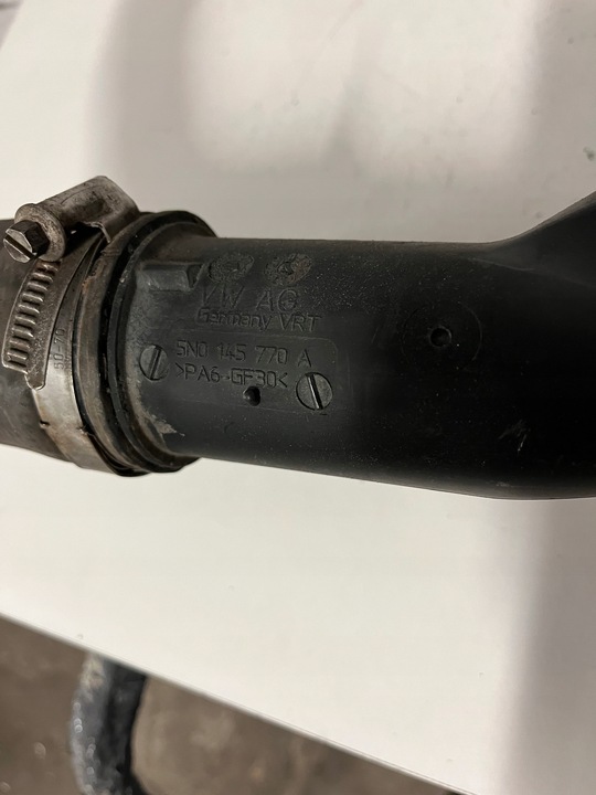 фото №7, Труба шланг интеркулер vw seat skoda audi 2.0 tdi 5n0145770a