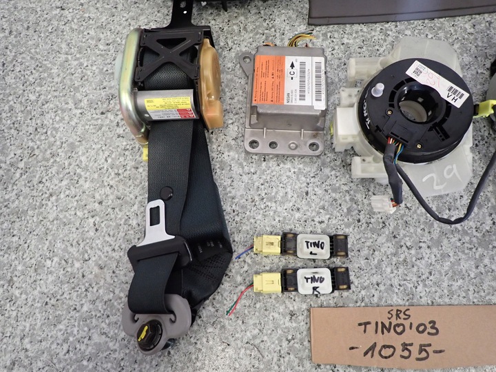 фото №4, Nissan almera tino 03-06 подушки воздушные