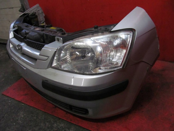 фото №8, Hyundai getz tb 1.1 g4hd передня панель бампер лампи радіатор вентилятор cs