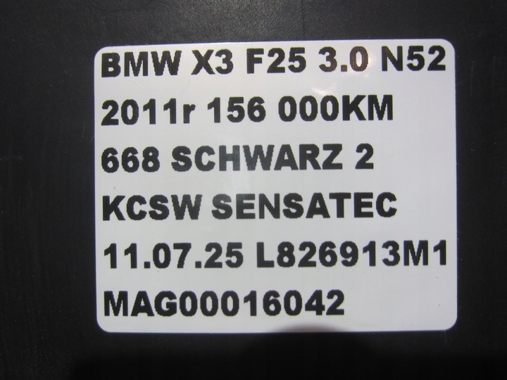 фото №15, Bmw x3 f25 лампа передняя bixenon перед правая сторона 7276996 7222028 usa