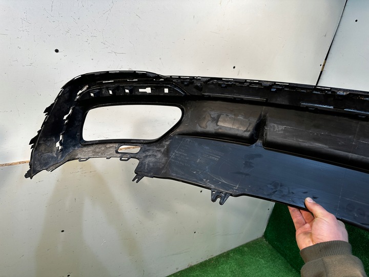 фото №10, Audi a4 b9 8w0 рестайлінг s-line дифузор спойлер dół бампера задній 8w0807521ab