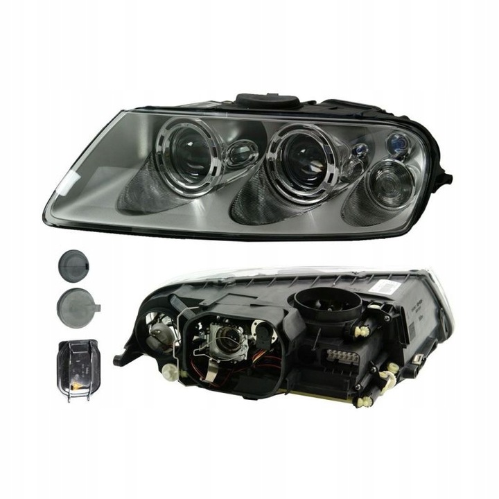 фото №1, Фара лампа левый vw touareg 7l 02-06 valeo