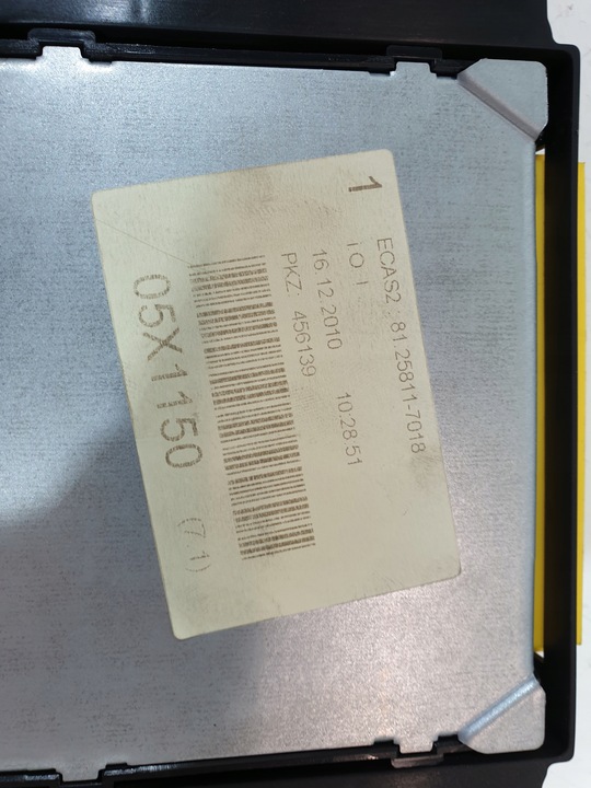 фото №9, Блок управления ecas man tgx tga tgs 81.25811-7018 euro5