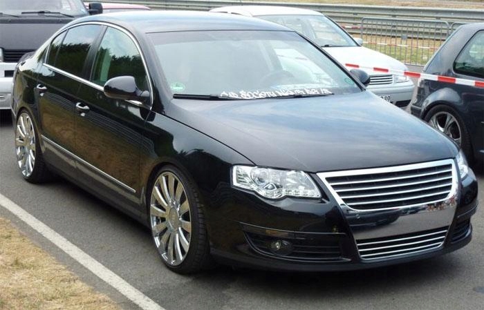 фото №3, Решітка радіатора vw passat 3c b6 04/05-7/10 хром bez pdc