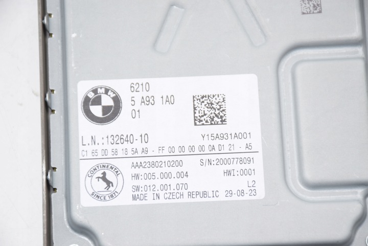 фото №8, Bmw g20 g70 g05 g06 lci рестайлинг модуль блок управления универсал спидометр приборы 1959km