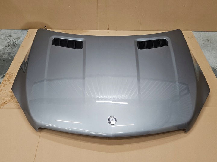 фото №1, Капот перед mercedes ml w166 792 palladium серебряный комплектная демонтаж !!!