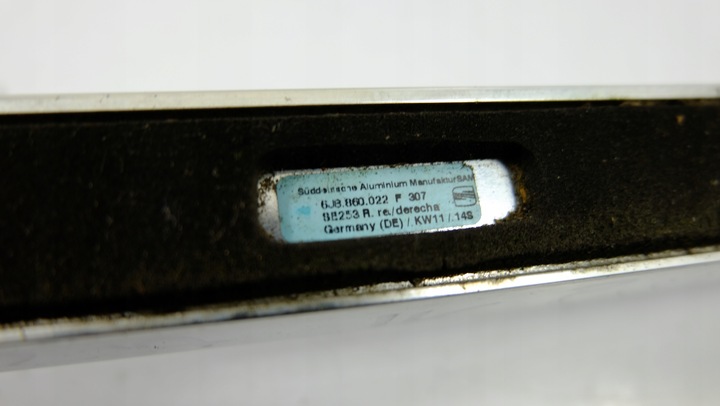 фото №7, Seat ibiza iv рейлинг крышный правые универсал 6j8860022f