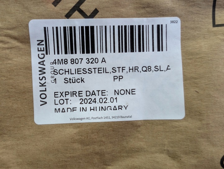 фото №9, Audi q8 4m8 s-line решітка бампера праві зад задня 4m8807320a нова оригінал