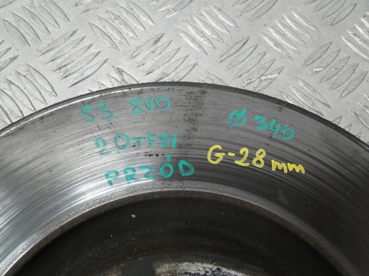 фото №10, Audi s3 8v рестайлинг тормоза диски зажимы тормозные колодки