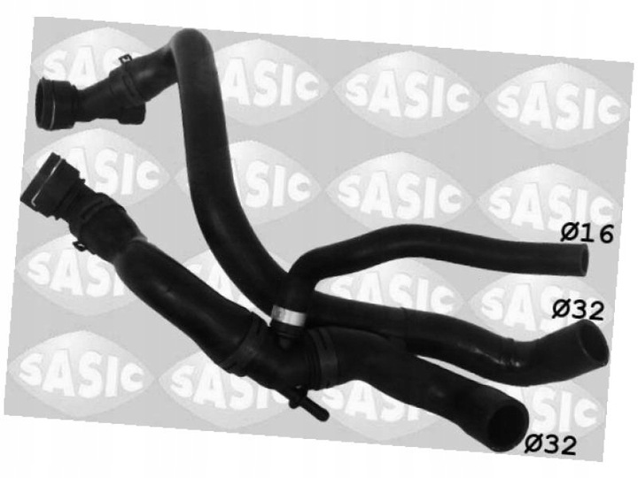 фото №2, Шланг радиатор sasic 3406119