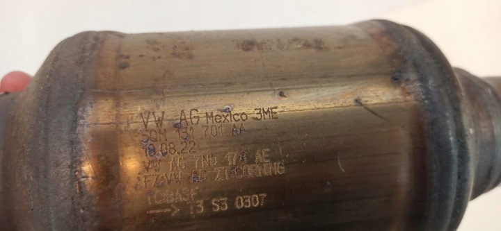 фото №5, Vw tiguan allspace труба выпускная катализатор 1.5 tsi 5qm131701aa