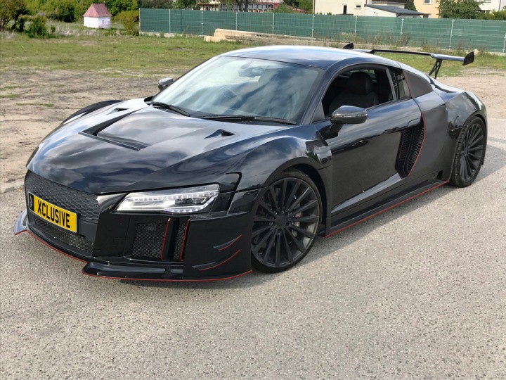фото №8, Audi r8 2006 - 2015 капот бампер передний перед тюнинг