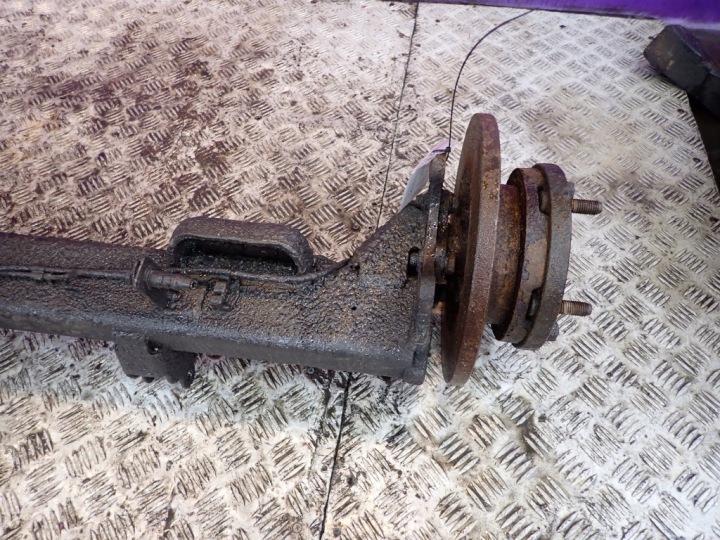 фото №6, Ford transit vii mk7 вісь задня балка зад підвіски диски abs