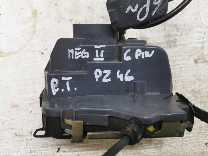 фото №3, Замок двері праві зад renault megane ii 6pin