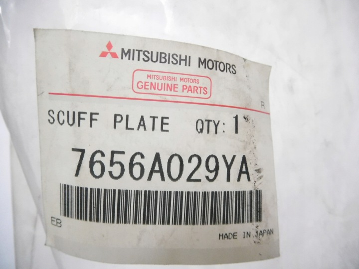 фото №9, Молдинг пороговая левые перед mitsubishi outlander oem номер 7656a029ya
