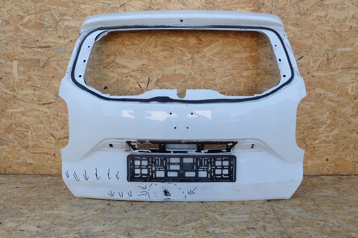 фото №8, Кришка багажника зад задня dacia duster ii 17- 901006469r oem пошкоджена
