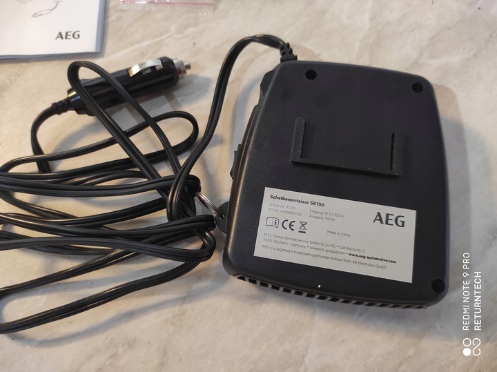 фото №13, Aeg sk150 вентилятор отопитель do автомобиль