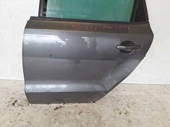 фото №2, Volkswagen polo v 6r 6c 07-17 дверь левая зад ld7r