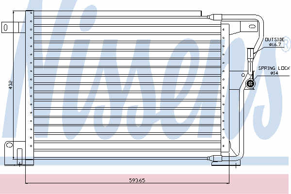 фото №15, Nissens радіаторів кондиціонера jeep 94346