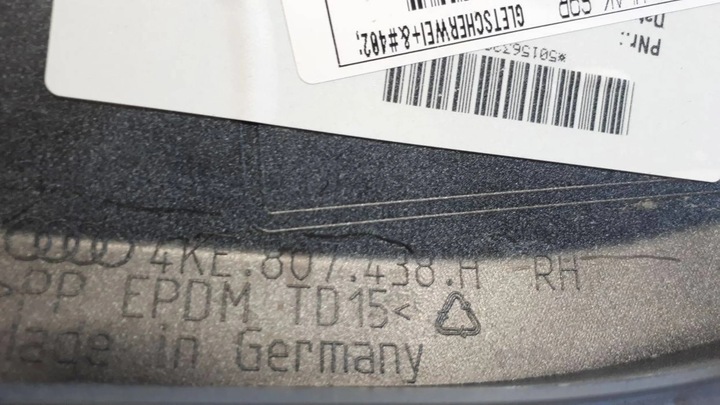 фото №8, Audi q8 e-tron 2022-2024 бампер праві перед