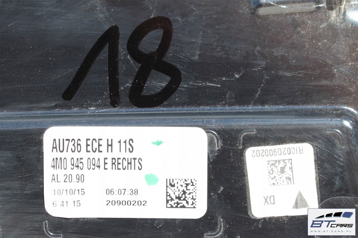 фото №8, Audi q7 лампи led задні зад 4m0945093e 4m0945094e 4m0 945 093 e 4m0 945 09