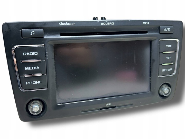 фото №1, Радіо bolero skodaauto радіопрогравач skoda octavia ii рестайлінг 1z0035156f !j
