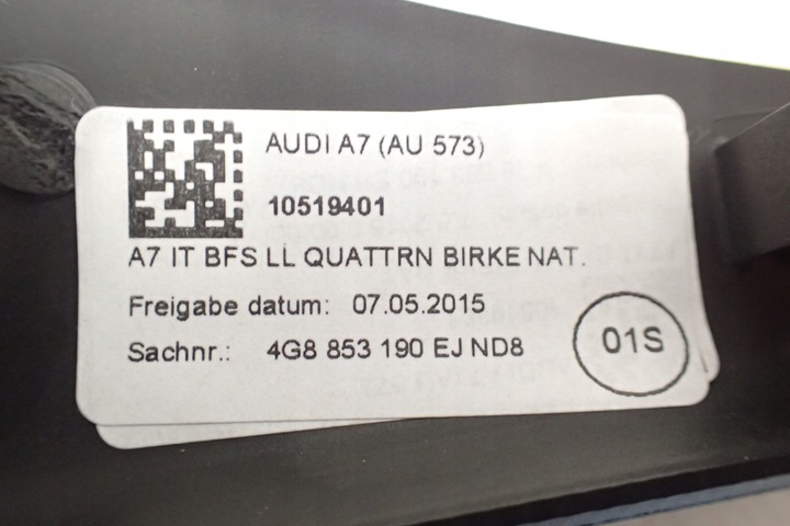 фото №6, Audi a7 4g планка декоративна консолі 4g8853190ej