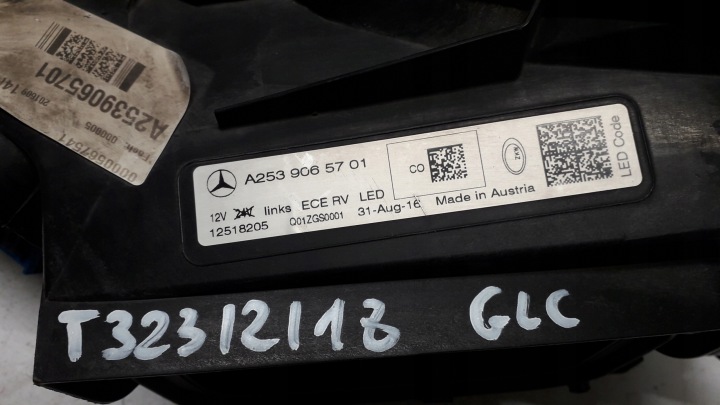 фото №10, Mercedes glc фара левая перед полный led w2539065701