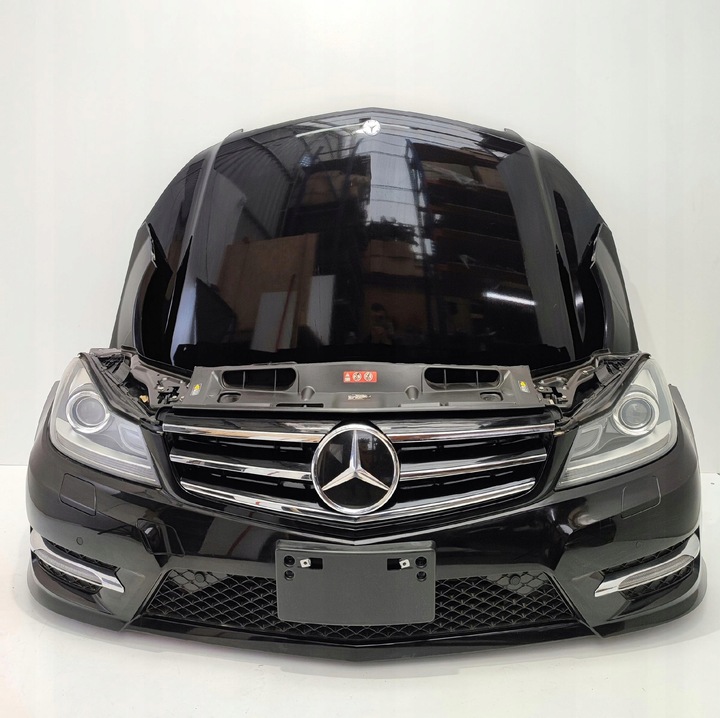 фото №14, Mercedes c w204 рестайлінг бампер amg капот крило pas переднє лампи bi ксенон