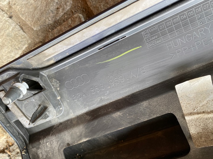 фото №13, Audi q3 83a планка дверь левая перед 83a853959a оригинал