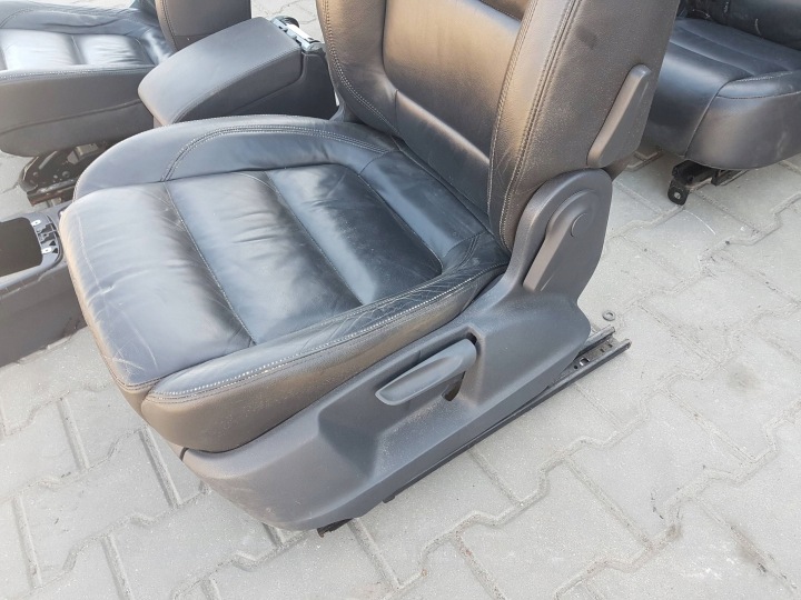 фото №14, Vw tiguan i 5n 06-15r сиденья кожаные диван комплект