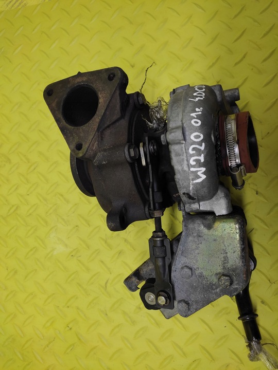 фото №7, Mercedes w220 4.0 cdi turbo компресор a6280960299
