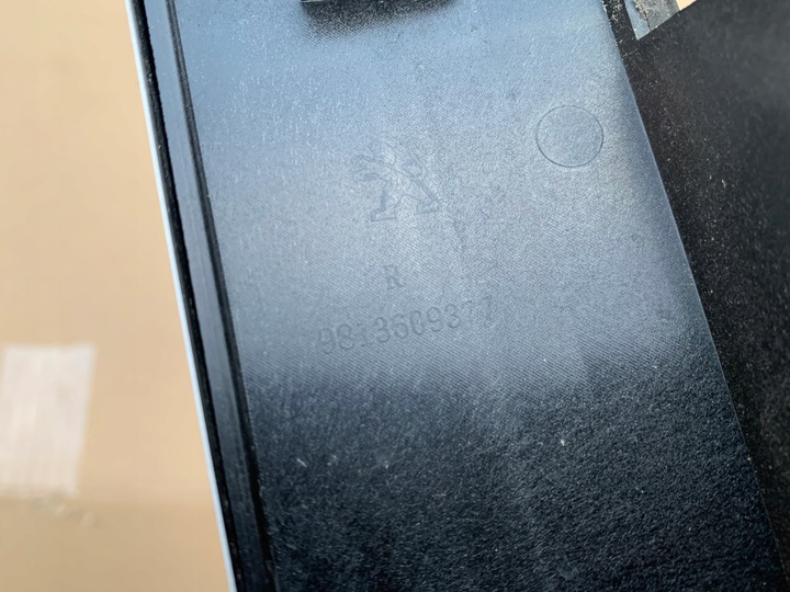 фото №2, Peugeot 5008 ii планка декоративная правые зад хром