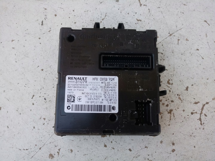 фото №1, Dacia duster ii 18- модуль блок керування hfm 285903107r