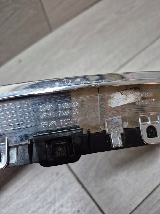 фото №7, 11183. bmw 1 f20 решітка радіатора решітка радіатора права 7239022