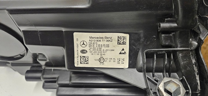 фото №5, Mercedes e клас 213 w213 performance фара повний led лівий праві