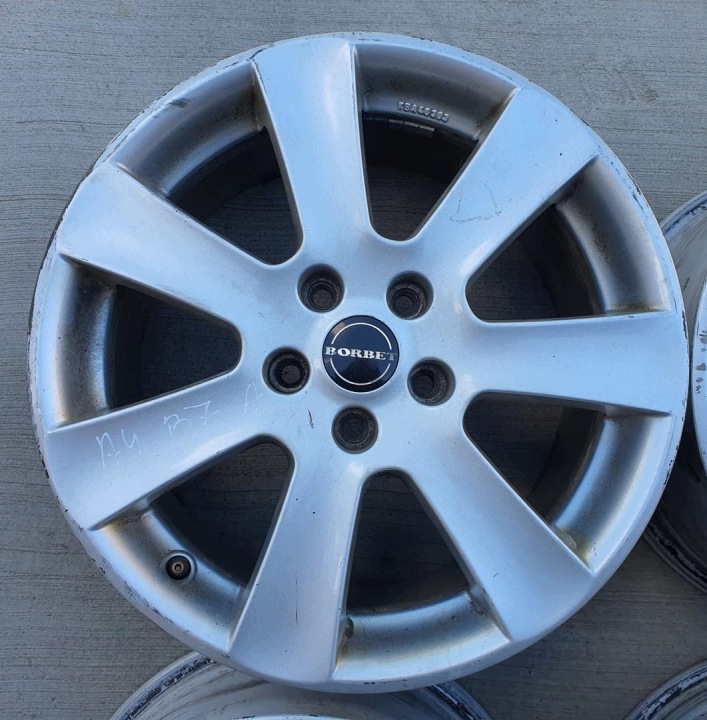 фото №11, Алюмінієві диски диски borbet 17 5x112 8j et50 audi a4 b7 4штуки