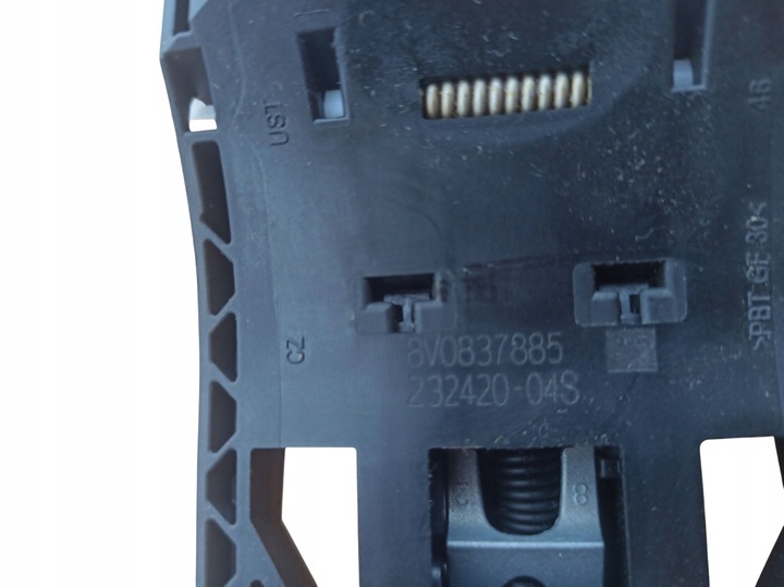 фото №8, Audi q2 81a ручка наружная дверь правый перед w цвет lx7m 8v0837206a /