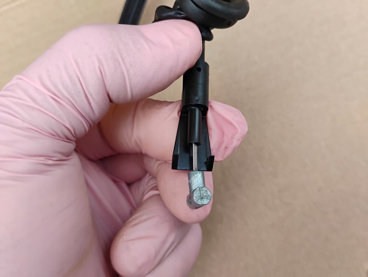 фото №11, Skoda octavia ii замок дверь правые зад 7 pin 7l0839016 европа оригинал оригинальный номер