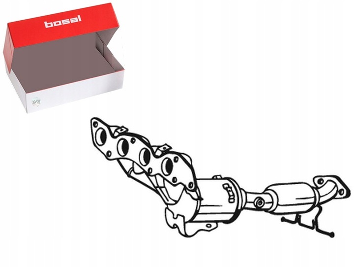 фото №1, Катализатор volvo c30 s40 ii v50 ford c-max focus c-max focus ii 1.4