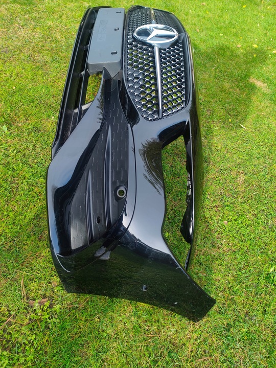 фото №7, Бампер перед mercedes cla w118 amg комплект 2018 решётка радиатора решётка решётка