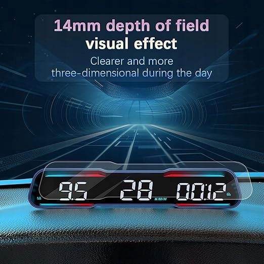 фото №5, Amhvmu дисплей автомобильный gps спидометр hud расстояние время