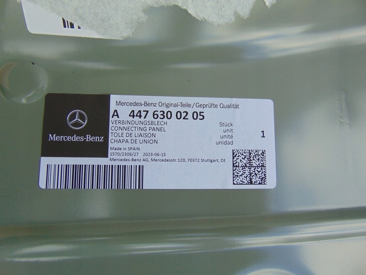 фото №7, Обшивка планка соединительная mercedes vito w447 a4476300205