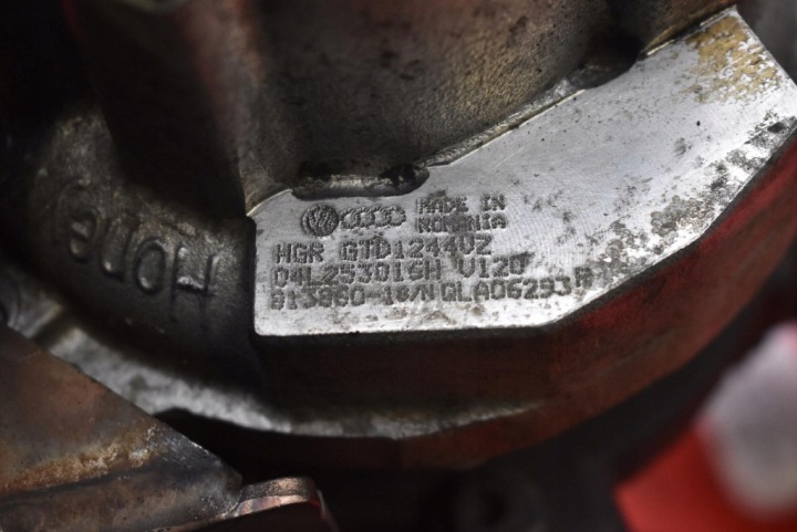 фото №8, Турбонагнетатель турбина 04l253016h skoda octavia 3 iii 1.6 tdi 105 km 13-17