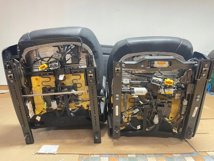 фото №16, Dodge challenger srt 2015+ сиденье сиденья диван кожа комплект